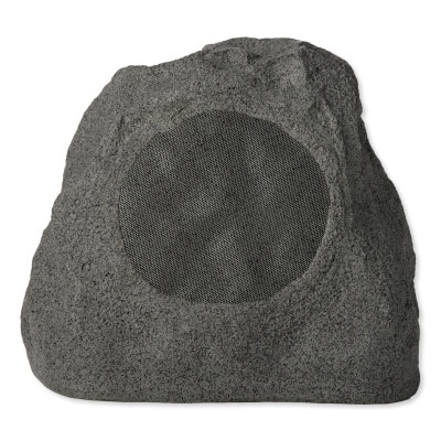 Russound 2-Way OutBack Outdoor Rock Subwoofer, 8 In., Weathered Granite